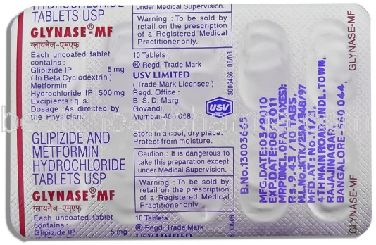 Glynase Mf Tablet Uses Side Effects Price Dosage Justdoc