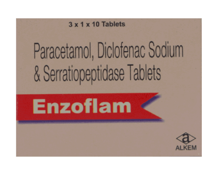 Enzoflam Tablet - Uses, Price, Side Effects, Dosage - JustDoc